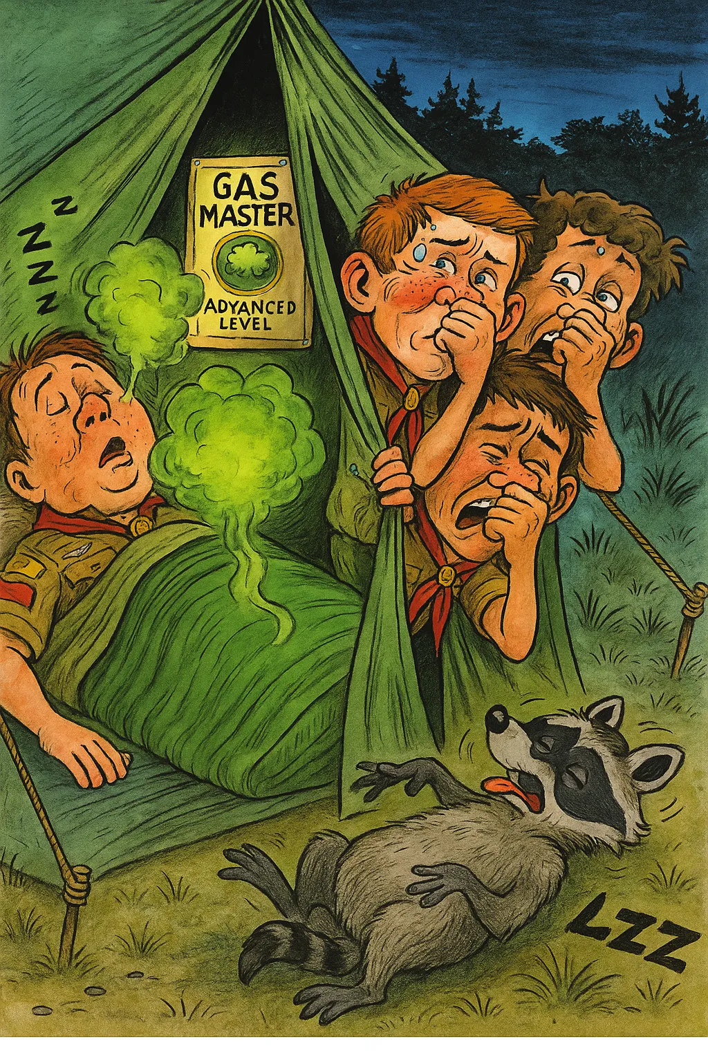 5 Steps to Survive Tent Fartageddon: How to Endure Your Campmate’s Toxic Midnight Gas&nbsp;Attacks