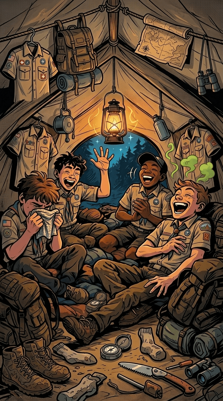 Five Teenage Boys, One Tent, and the Worst Idea&nbsp;Ever